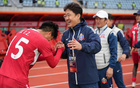 徐繼祖首勝慶功，路難行，繼續(xù)拼，勝利延邊。