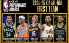 NBA官宣最佳陣容：亞歷山大等四陣全票，詹庫二三陣。